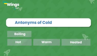 Antonyms of Cold