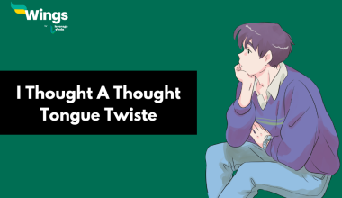 i thought a thought tongue twister