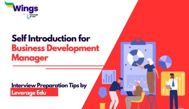 Self Introduction for Business Development Manager