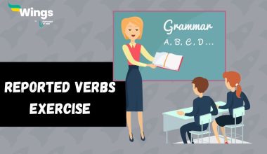 Reporting Verbs Exercises