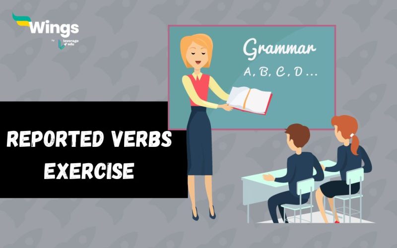 Reporting Verbs Exercises