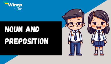 noun and preposition
