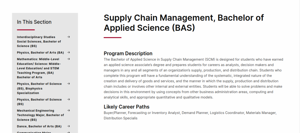 10 Best Online Supply Chain Management Degrees to Apply Today ...