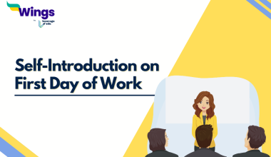 Self-Introduction on First Day of Work Sample