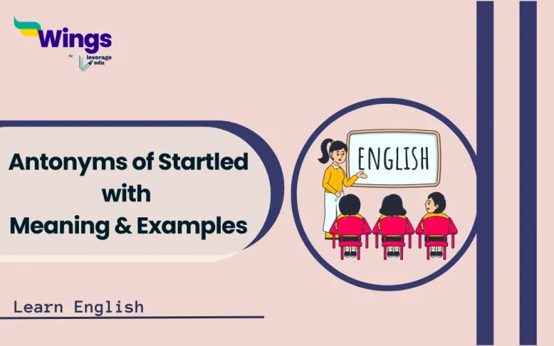 Antonyms of Startled with Meaning and Examples