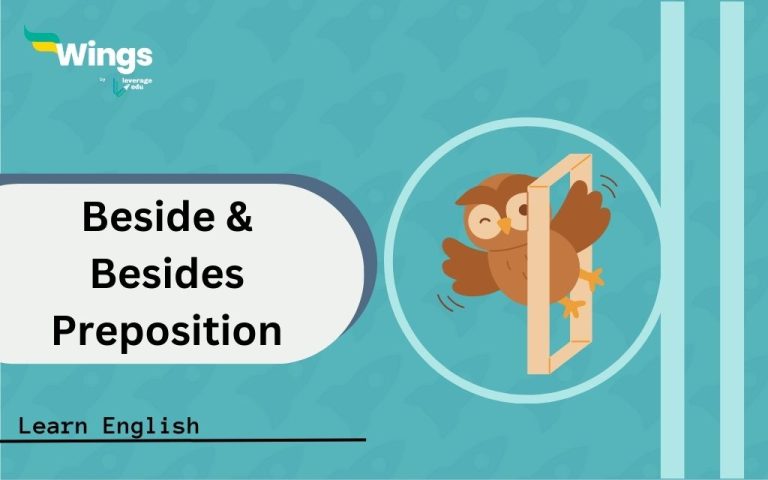 Beside & Besides Preposition Examples with Usage in Sentences ...