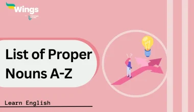 List of Proper Nouns A-Z