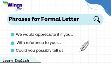 Phrases for Formal Letter