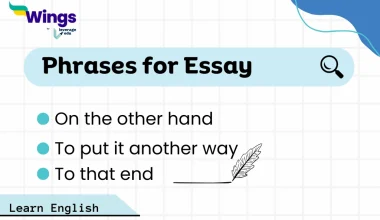 Phrases for Essay