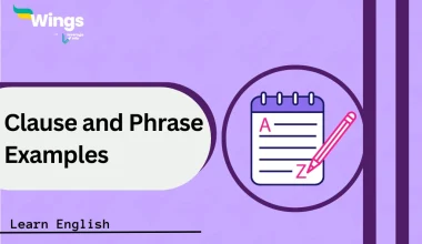 Clause and Phrase Examples