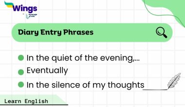 Diary Entry Phrases