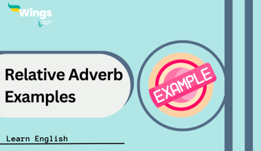 Relative Adverb Examples