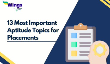 13 Most Important Aptitude Topics for Placements