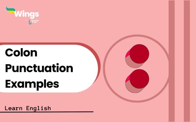 Colon Punctuation Examples with Uses in English Grammar | Leverage Edu ...