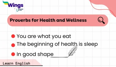 English Proverbs for health