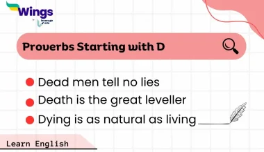 Proverbs Starting with D