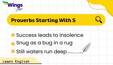 proverbs starting with S