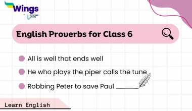 English Proverbs for Class 6