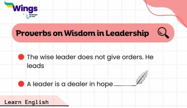 Proverbs on wisdom in leadership