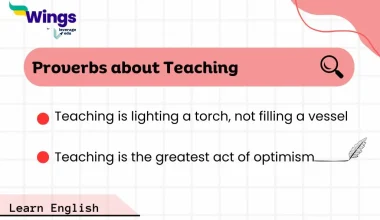 Proverbs about Teaching