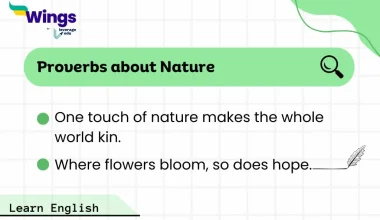 Proverbs about Nature