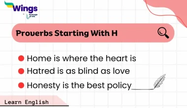 Proverbs Starting with H