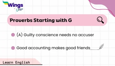 Proverbs starting with G