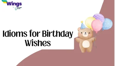 Idioms for Birthday Wishes