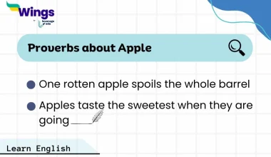 Proverbs about Apple