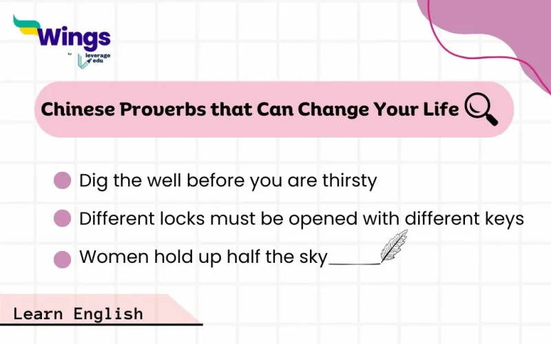 Chinese Proverbs That Can Change Your Life