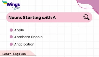 Nouns starting with A
