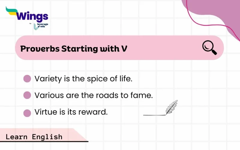 Proverbs Starting with V