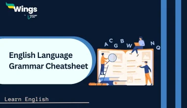 English Language Grammar Cheatsheet