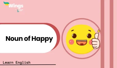 Noun of happy