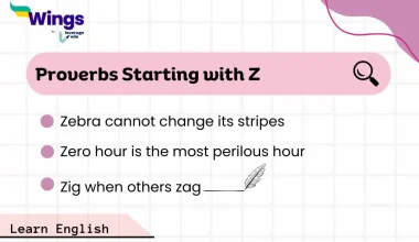 Proverbs starting with Z