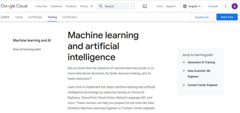 10 Best Free Machine Learning Courses with Certificates | Leverage Edu ...