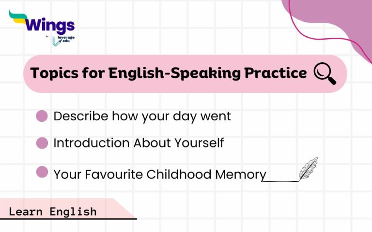 50+ Useful Topics for English-Speaking Practice | Leverage Edu Explore