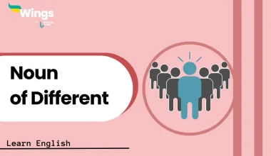 Noun of DIfferent