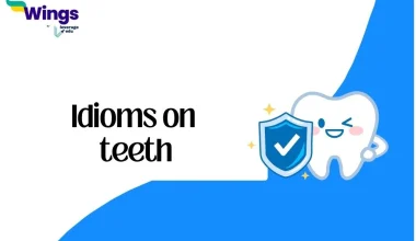 Idioms on teeth