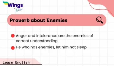 Proverb about Enemies