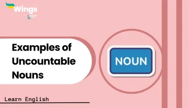 Examples of Uncountable Nouns