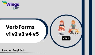 Verb Forms v1 v2 v3 v4 v5