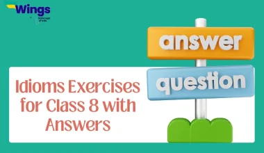 Idioms Exercises for Class 8 with Answers