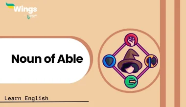 Noun of Able