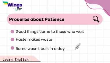 Proverbs about Patience