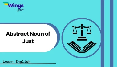 Abstract Noun of Just