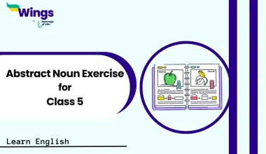 Abstract Noun Exercise for Class 5