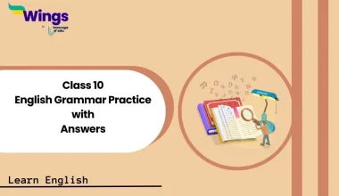Class 10 English Grammar Practice with Answers