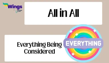 all in all idiom