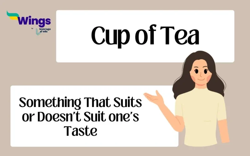 Cup of Tea Idiom